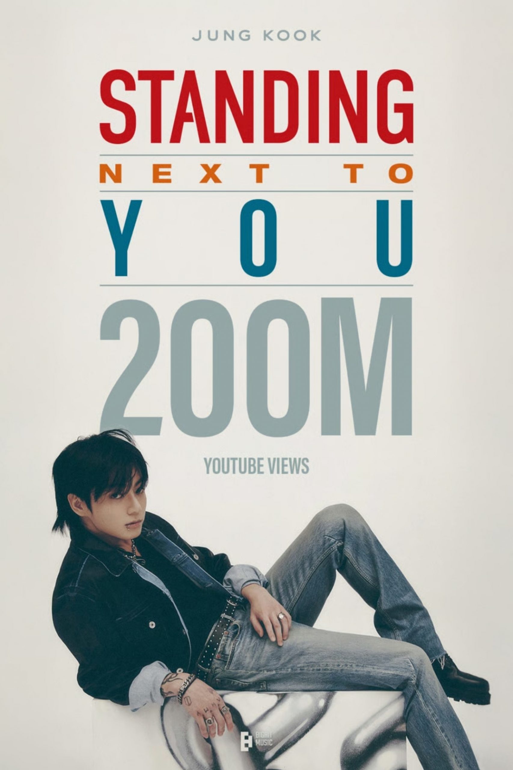 BTSジョングクの「Standing Next to You」MV、2億回再生突破